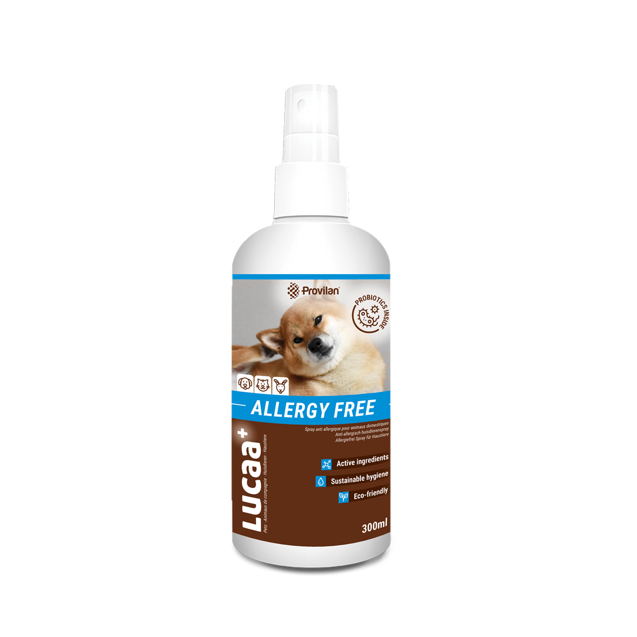 Lucaa+ Allergiefrei Spray für Haustiere 300ml